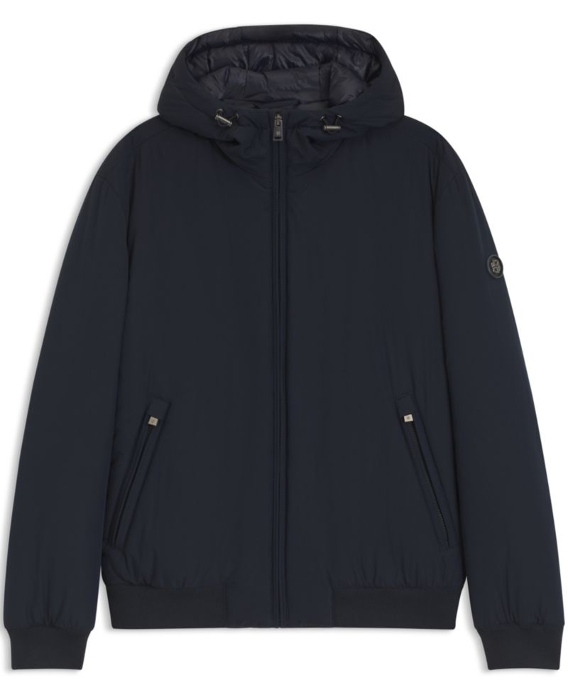 BOSS by Hugo Boss Men's C-Caniol Water-Repellent Padded Hooded Jacket