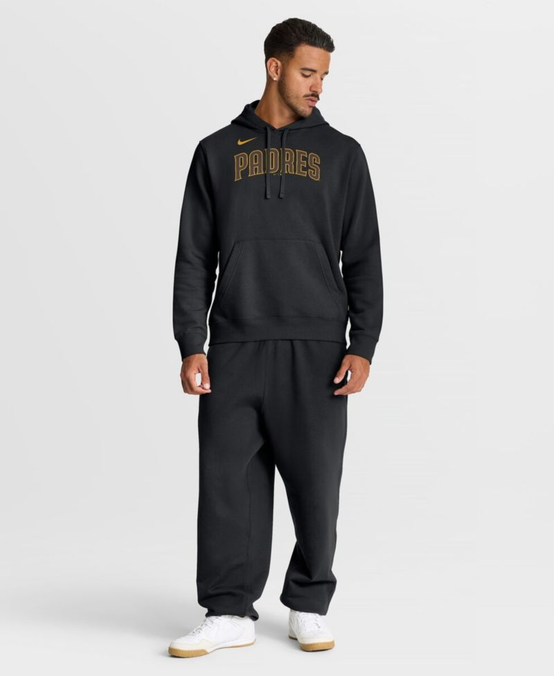 Men's Black San Diego Padres Club Hoodie
