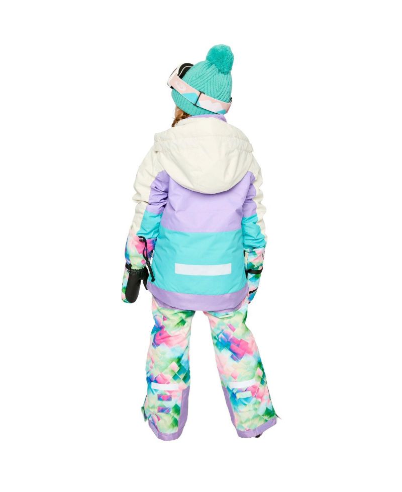 Little and Big Girl's (6-16) Two Piece Teknik Snowsuit