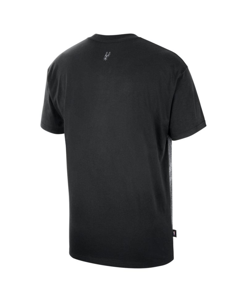 Men's Black San Antonio Spurs 2026 Standard Issue Practice Icon T-Shirt