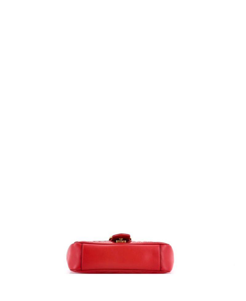 Small GG Marmont Flap Bag Matelasse Leather
