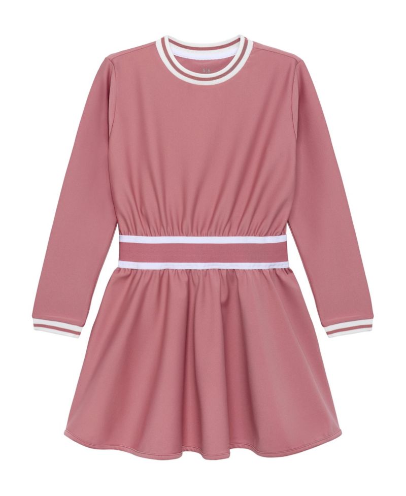 Girls' 2-16 Club Long Sleeve Dress