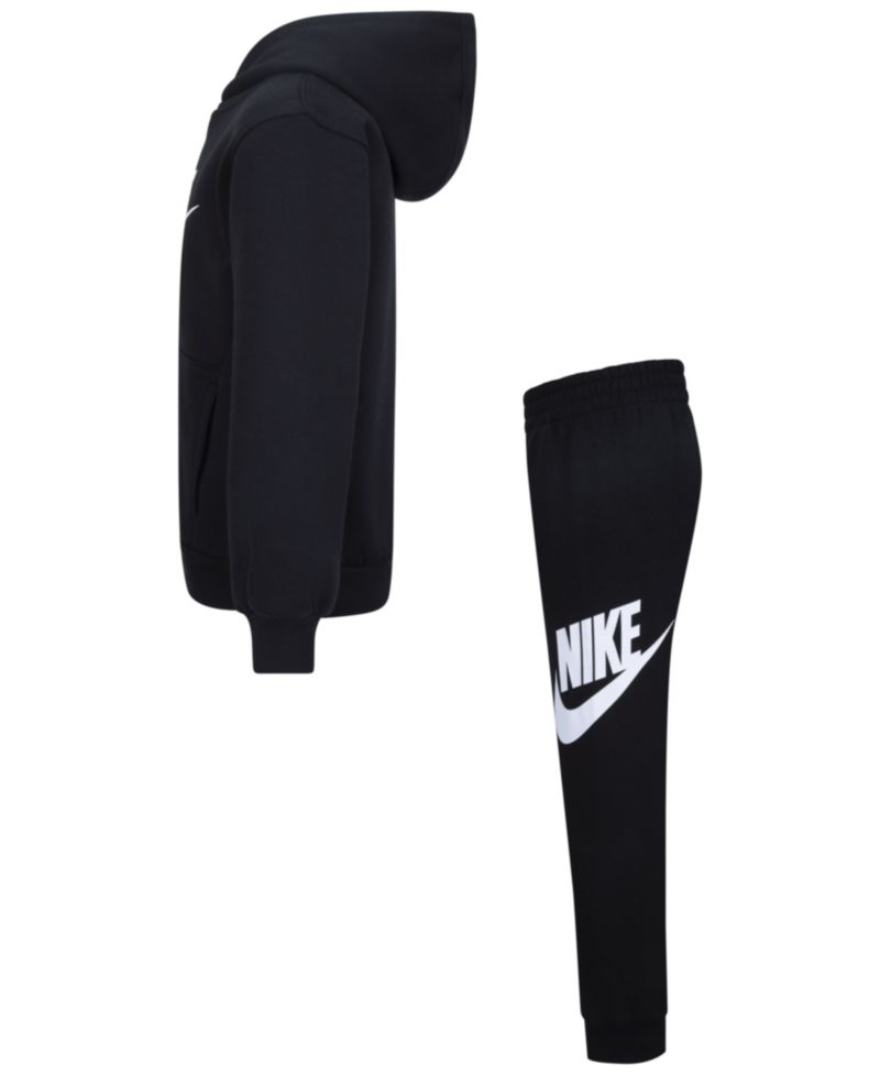 Boys' 2T-7 Fleece Logo Hoodie and Sweatpants, 2-Piece Set