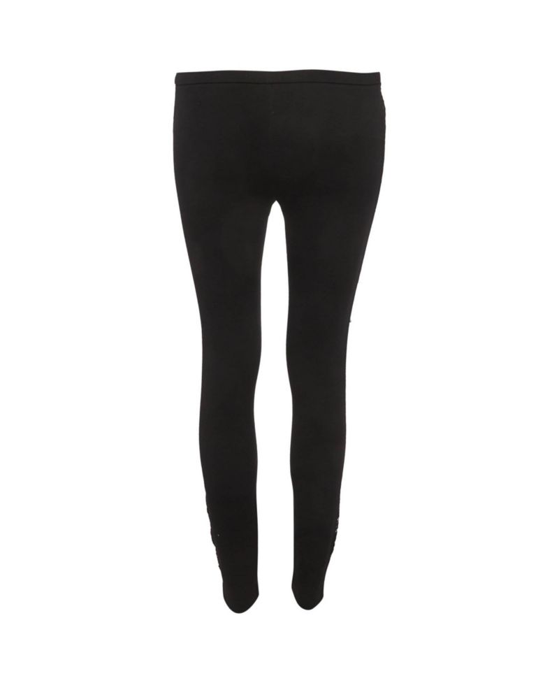 Women's Lace Trim Jersey Skinny Trousers
