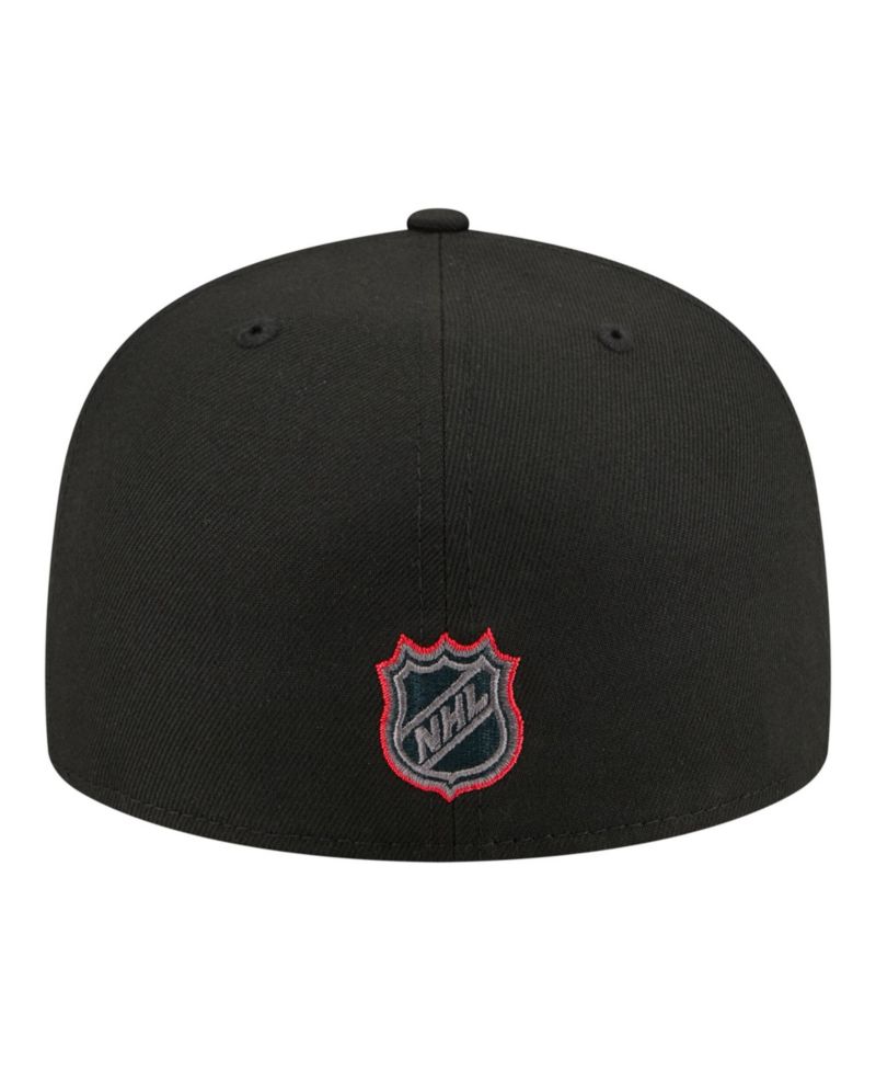 Men's Black Florida Panthers Color Pop 59FIFTY Fitted Hat