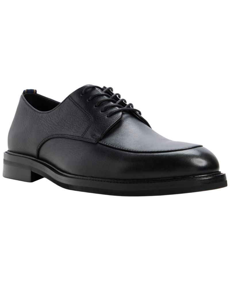 Men's Belford Leather Almond-Toe Dress Shoes