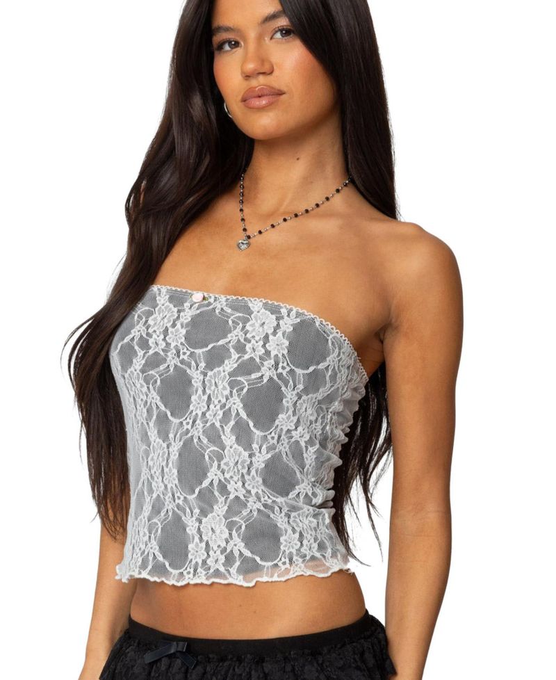Women's Allison Lace Tube Top
