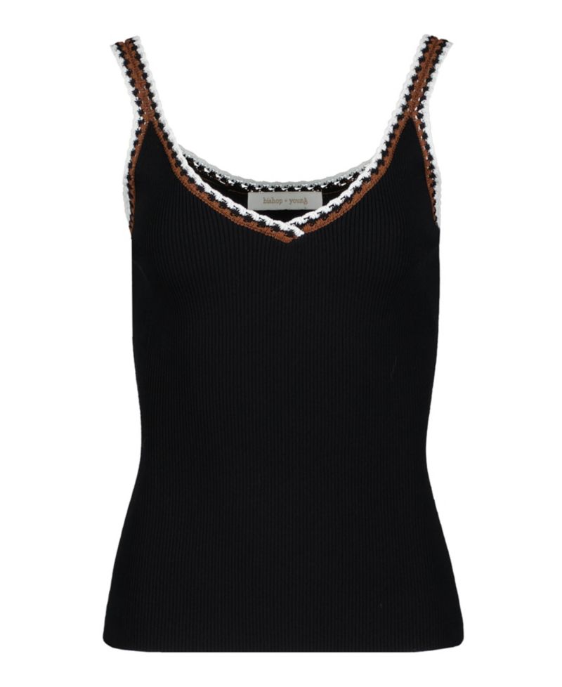 Women's Bishop + Young Charlize Crochet Detail Tank