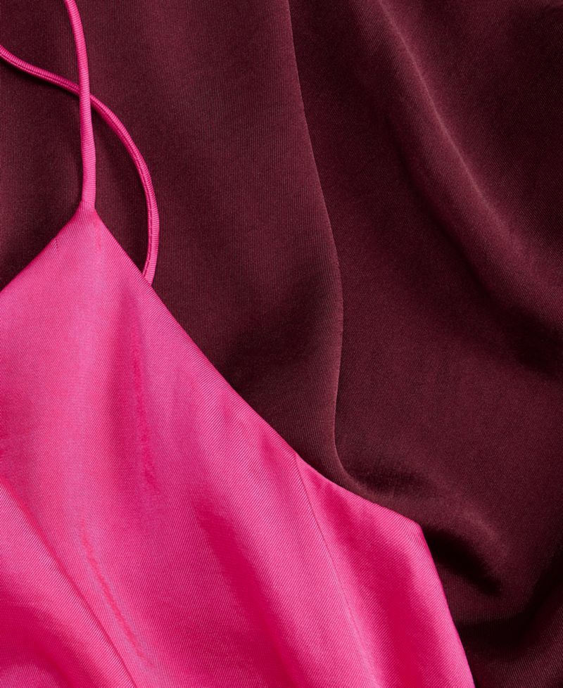 Women's Cowl-Neck Asymmetrical-Hem Mini Dress, Macy's Exclusive- Molly Rogers Capsule Collection