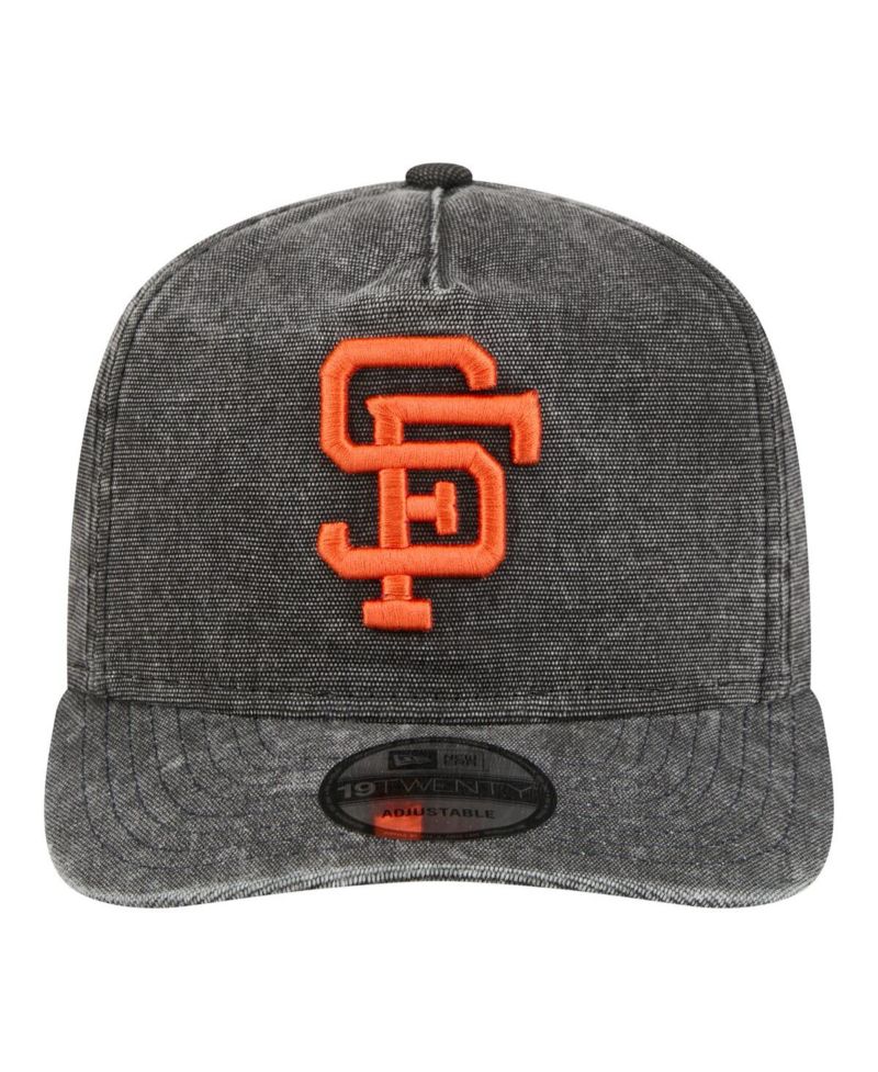 Men's Black San Francisco Giants Throwback Denim Classic 19TWENTY Adjustable Hat
