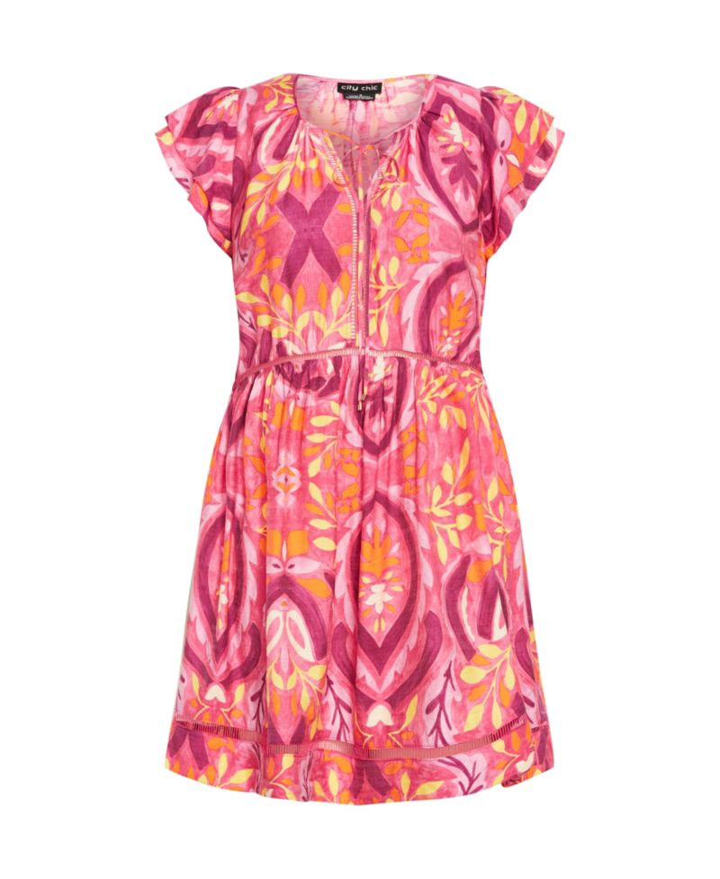 Women's Dallas Print Dress