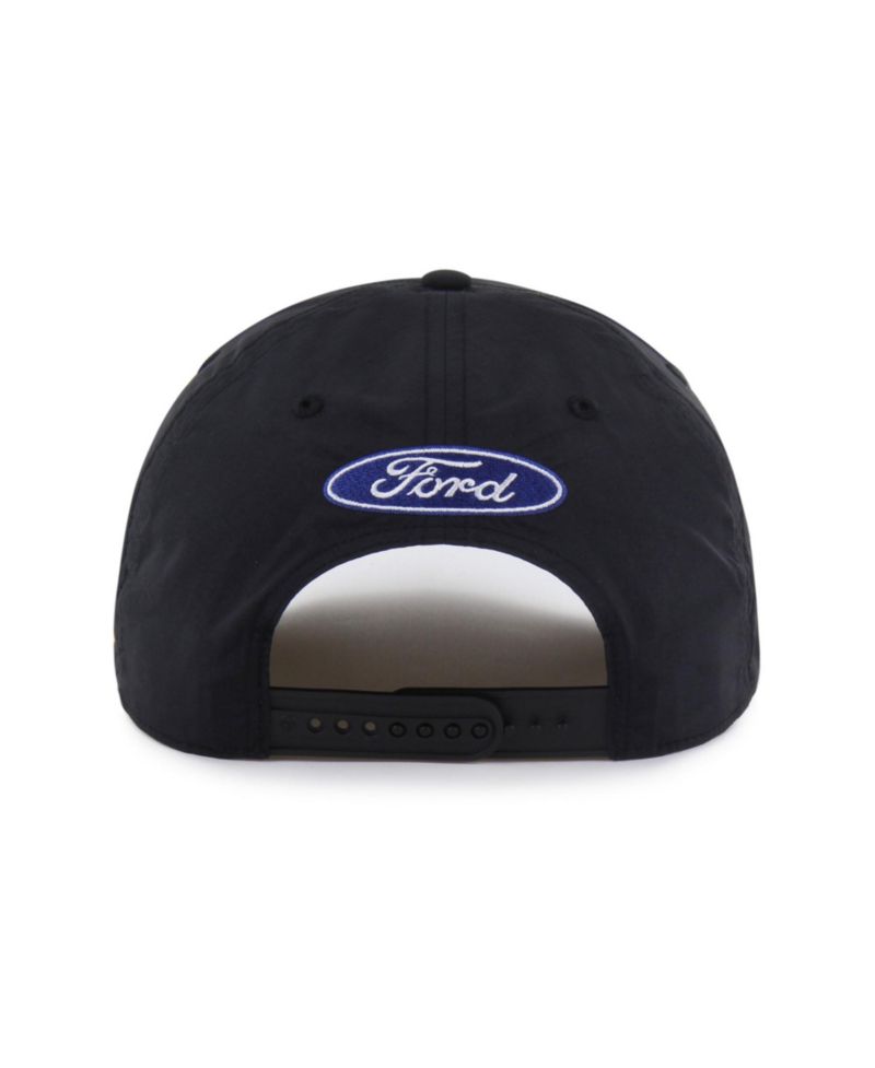 Men's '47 Black Joey Logano Sponsor Logo Side Patch brrr&deg; Hitch Rope Adjustable Hat