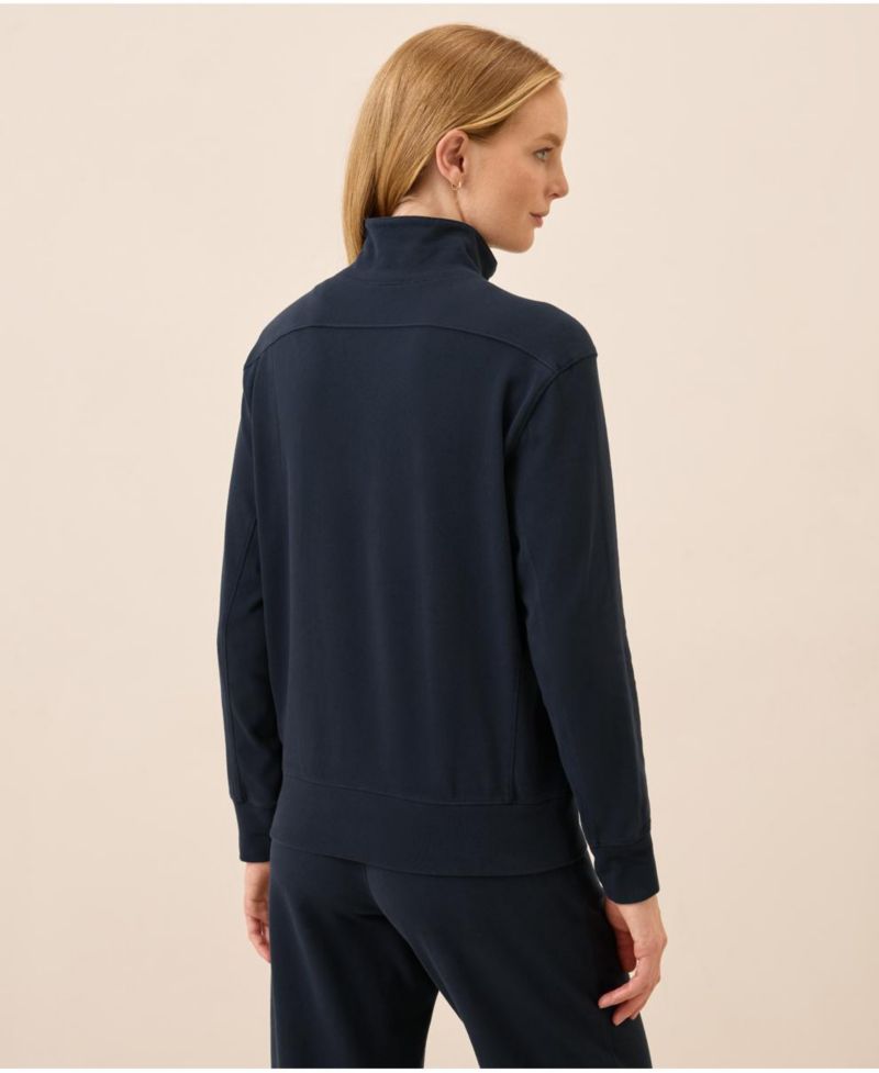 Men's Organic Cotton Roam Travel Quarter Zip