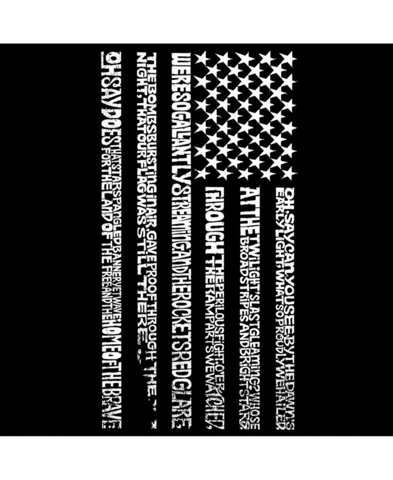 Men's Word Art Hoodie - Anthem