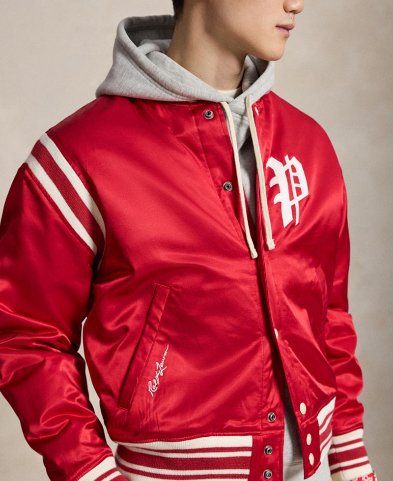 Men's Phillies Striped Baseball Jacket
