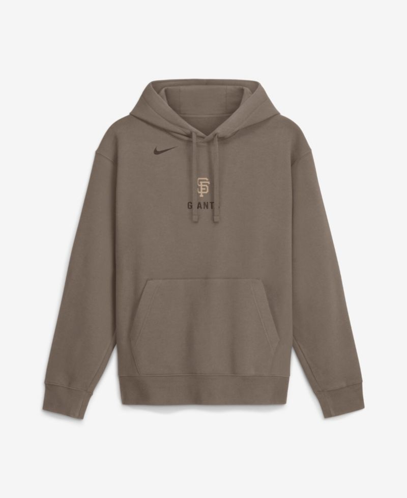 Men's Brown San Francisco Giants Fashion Club Pullover Hoodie