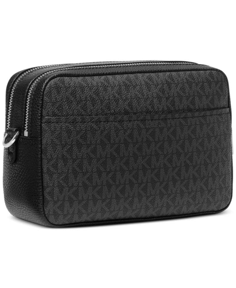 Michael Kors Bryant Medium Double Zip Chain Camera Crossbody Bag