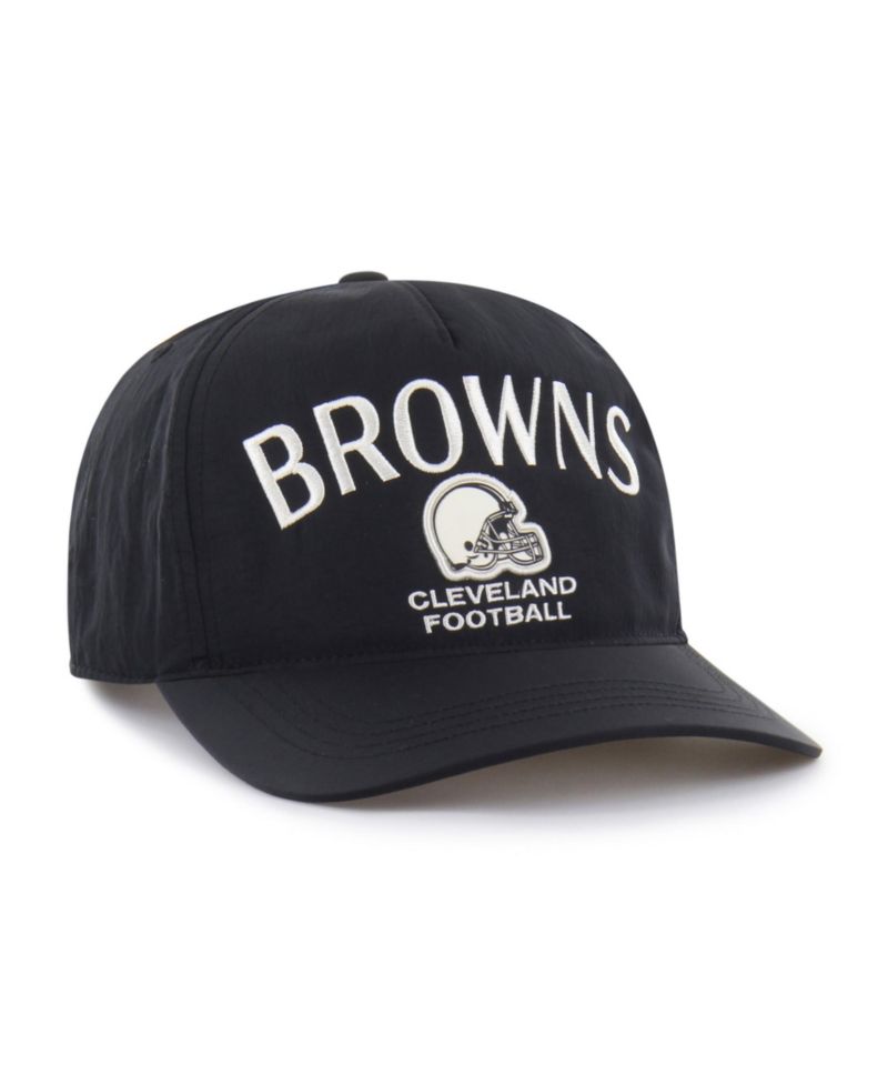 Men's Black Cleveland Browns Modernia Hitch Adjustable Hat