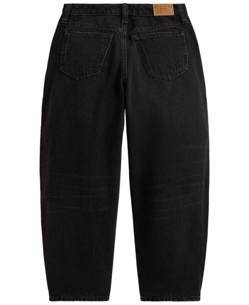 Girls' 7-16 Relaxed Curved-Tapered Denim Jeans