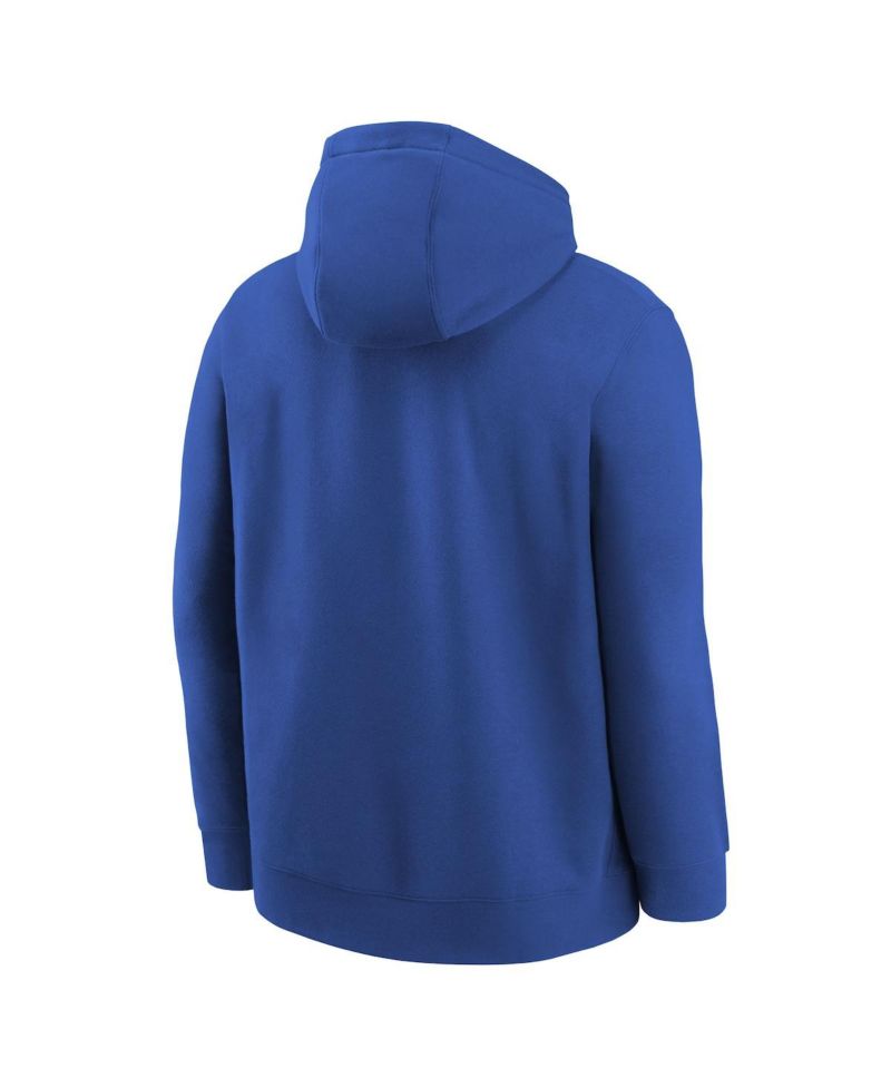 Big Boys and Girls Blue Orlando Magic 2025/26 Club Fleece Practice Hoodie