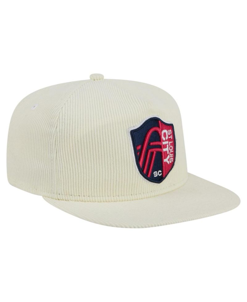 Men's Cream St. Louis City SC 2025 Kickoff Snapback Golfer Hat