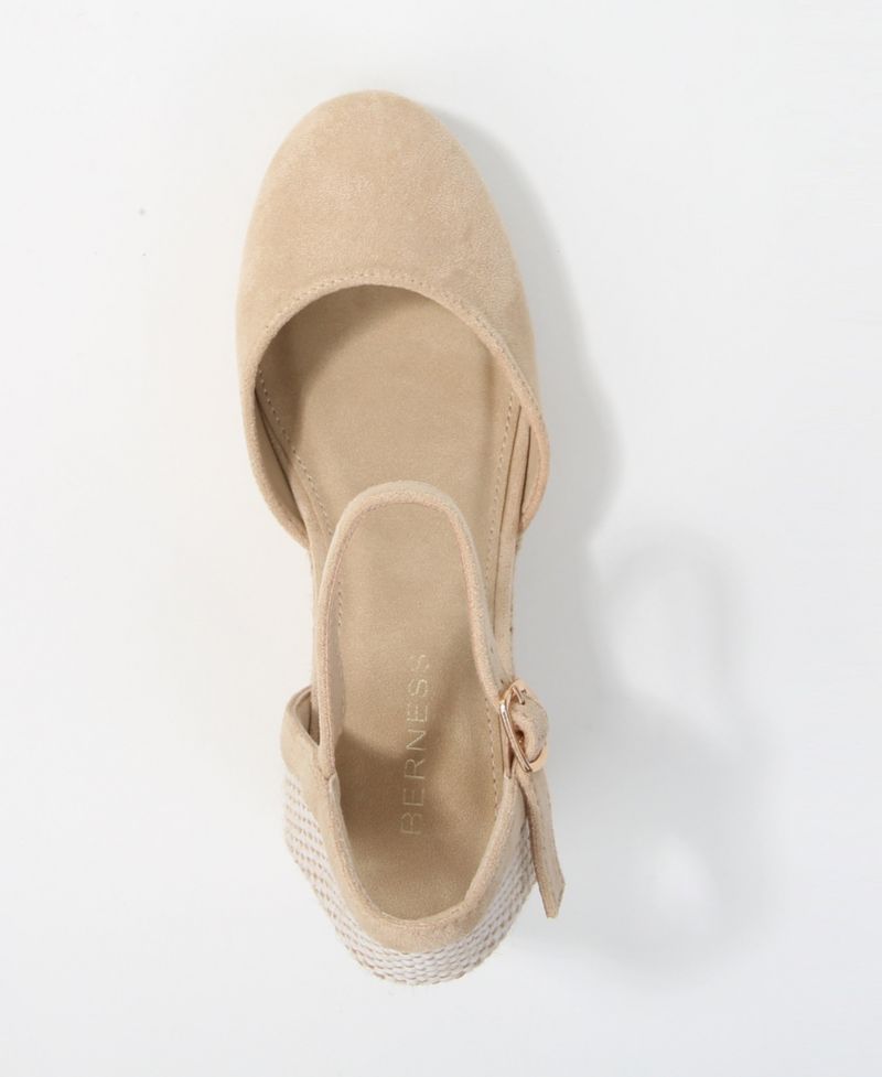 Women's Marlene Jute-Wrapped Closed Toe Espadrille Wedges