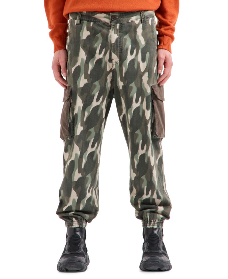 Men's Men's Tapered Camo-Print Cargo Pants