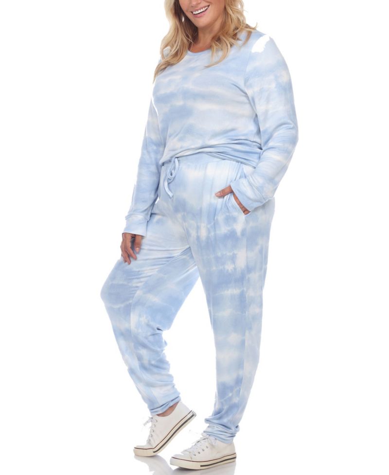 Plus Size Lounge Set, 2-Piece