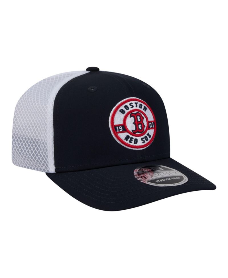 Men's Navy Boston Red Sox Active 9SEVENTY Adjustable Trucker Hat