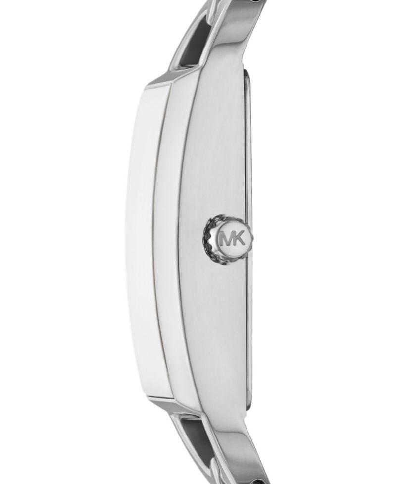 Women's Empire Quartz Three-Hand Silver-Tone Stainless Steel Watch 20X30mm