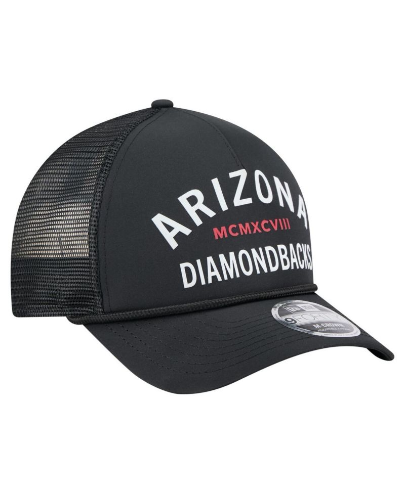 Men's Black Arizona Diamondbacks Minimalist 9FORTY A-Frame Adjustable Hat