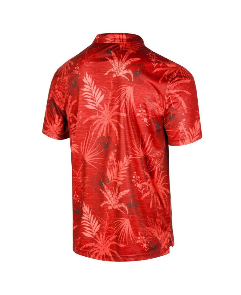 Men's Wisconsin Badgers Palms Team Polo Shirt