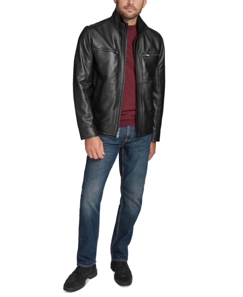 Men's Winton Genuine Leather Jacket