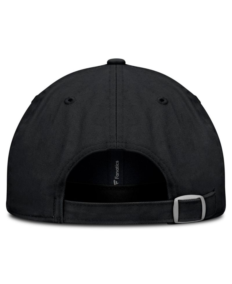 Men's Black Boston Bruins Primary Logo Adjustable Hat