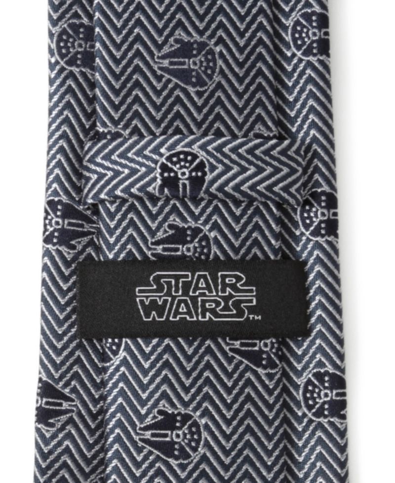 Men's Millennium Falcon Herringbone Tie