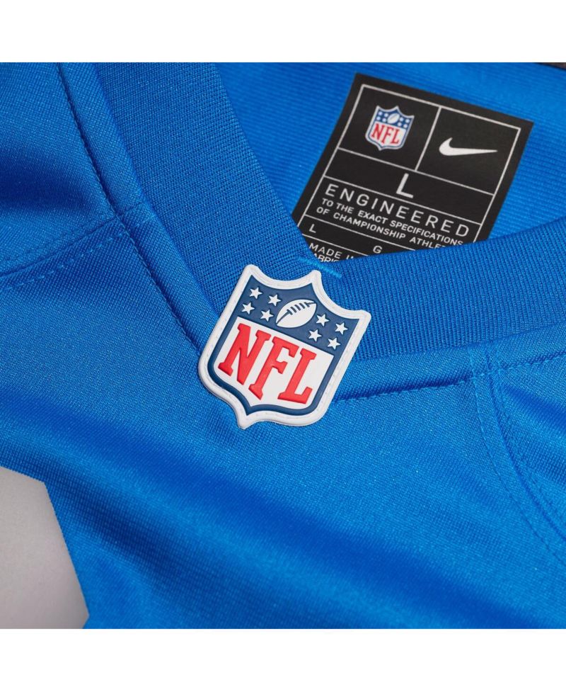 Men's Sam LaPorta Blue Detroit Lions Alternate Game Jersey
