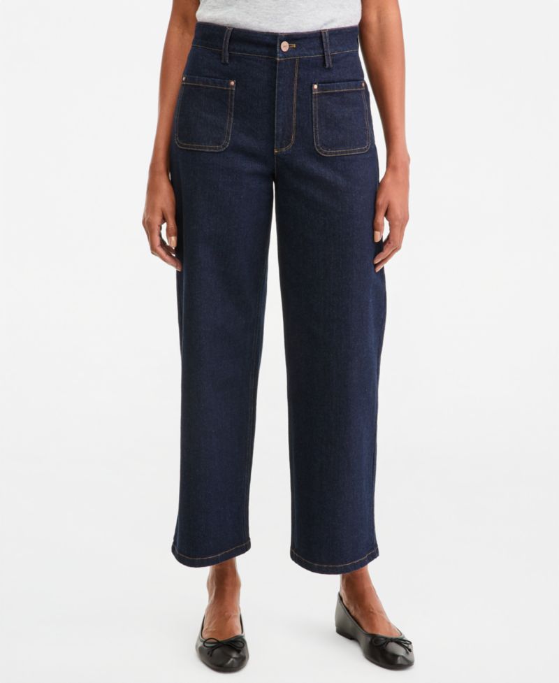 Women's Lexington Wide-Leg Ankle Jeans