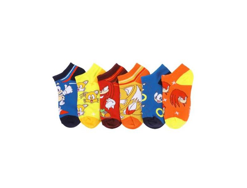 Characters 6-Pack of Kids' Ankle Socks