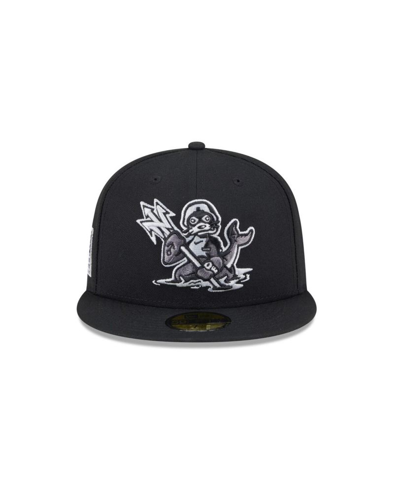 Men's Black Norfolk Tides Theme Nights 59FIFTY Fitted Hat