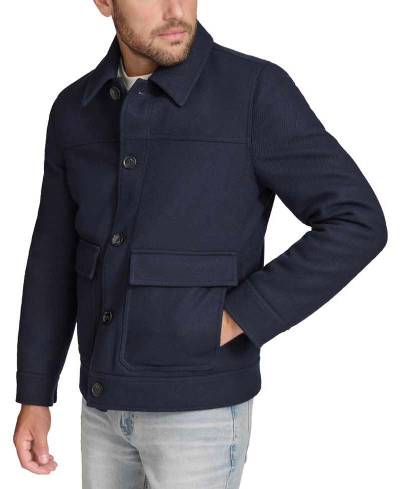 Men's Warwick Twill Chore Shirt Jacket