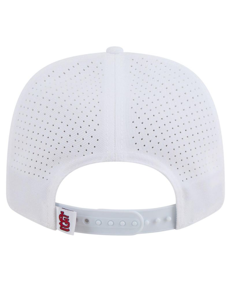 Men's White St. Louis Cardinals COOLERA 9SEVENTY Adjustable Hat