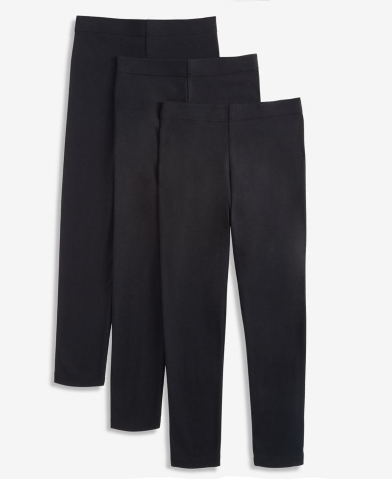 Girls’ XS-XL, 2+1 Free Bonus Pack Leggings