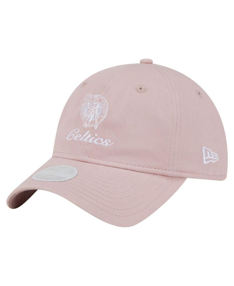 Women's Pink Boston Celtics Gameday Preppy 9TWENTY Adjustable Hat