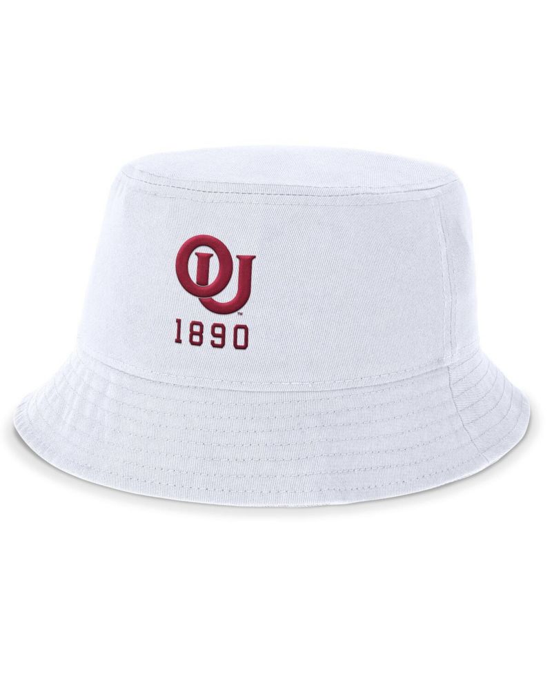 Men's White Oklahoma Sooners Legacy Apex Bucket Hat