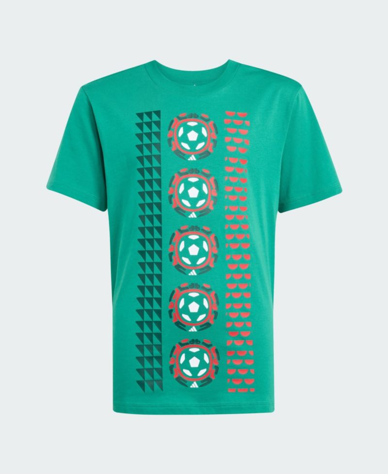 Big Boys and Girls Green Mexico National Team T-Shirt
