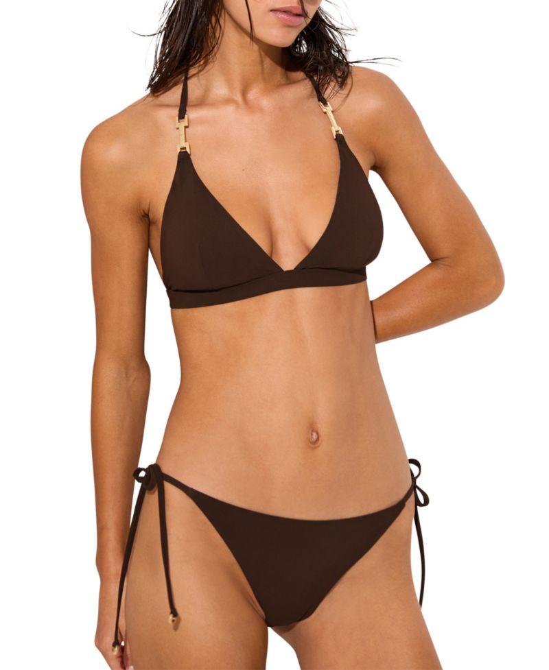 Women's Riah Low-Rise Side-Tie Bikini Bottoms
