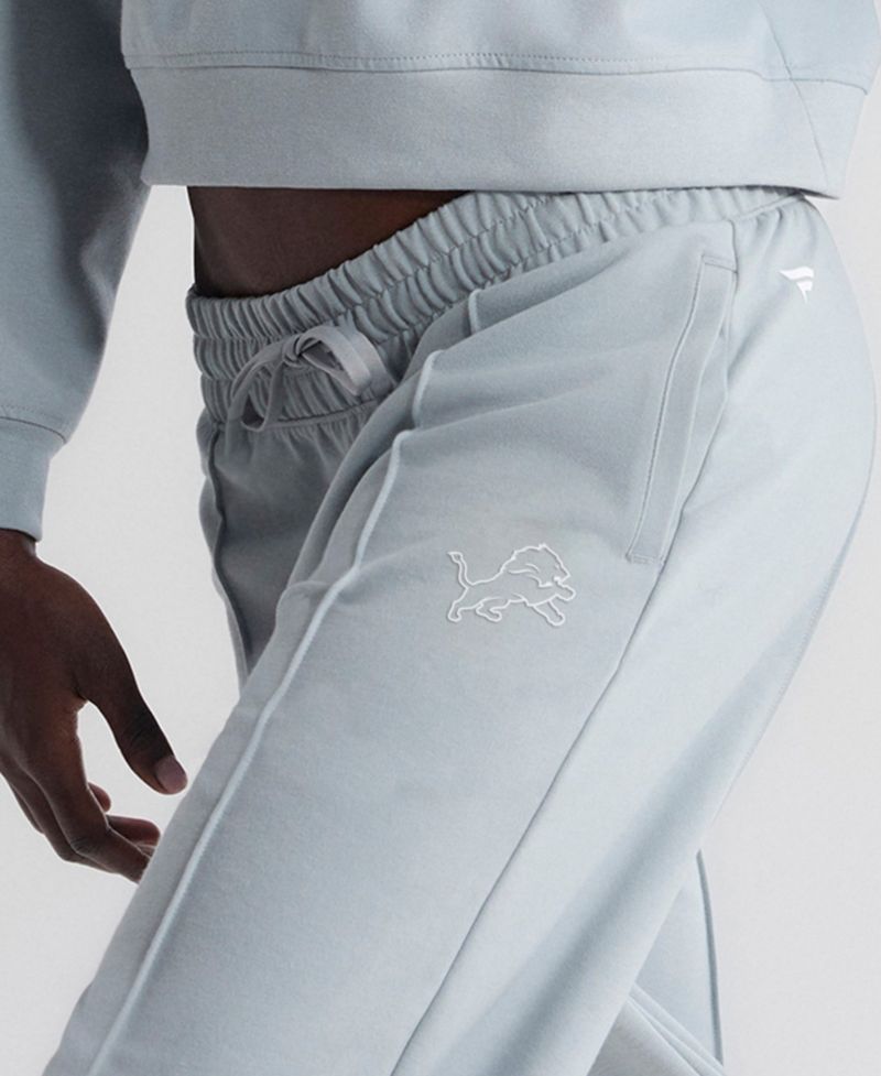 Women's Detroit Lions Clutch Wide-Leg Double-Knit Pants