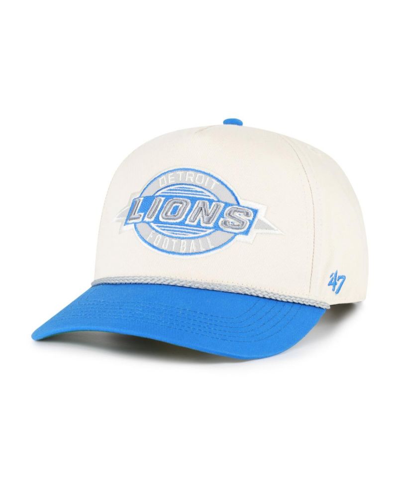 Men's Natural Detroit Lions Frame Out Two Tone Hitch Adjustable Hat