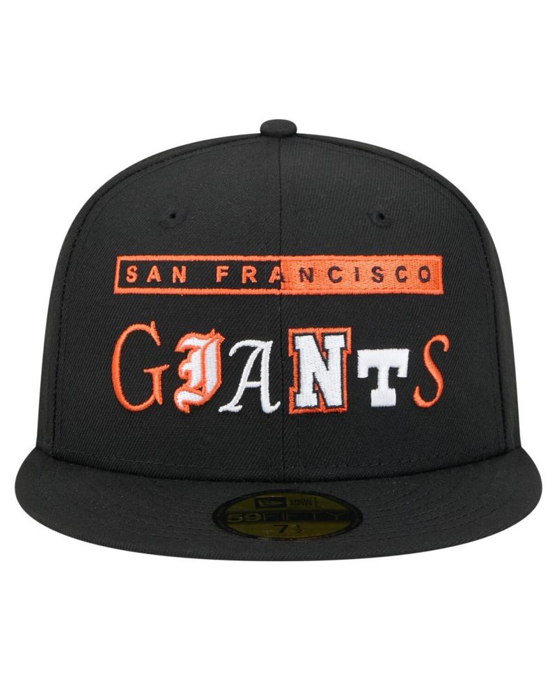 Men's Black San Francisco Giants Ransom 59FIFTY Fitted Hat
