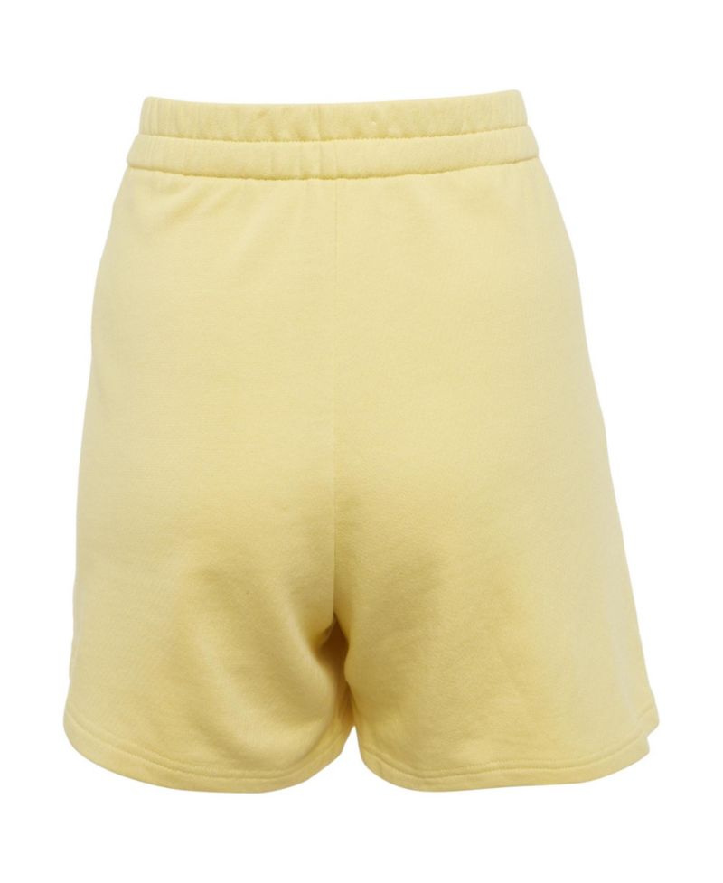 Women's Mid-Rise Pull-On Palm Applique Shorts, 7" Inseam
